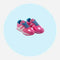 Pink and blue kids sneakers on light background - Kids & Baby Accessories