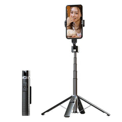 Bluetooth Selfie Stick with Dual Fill Lights and Adjustable Length