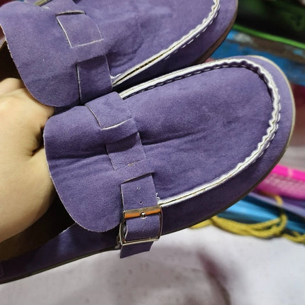 Casual Breathable Slip-On Shoes With Hollow Detail Low-Top