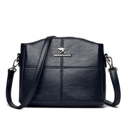 Korean Style Womens Sheepskin Crossbody Bag Large Capacity