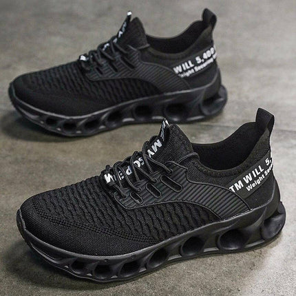 Breathable Mesh Casual Running Shoes For Everyday Comfort black breathable mesh sneakers for walking commuting and light jogging