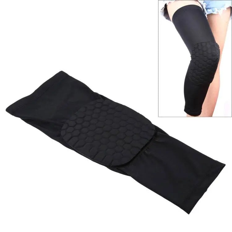 1 PC Beehive Shaped Lycra Elastic Knee Support Guard XL