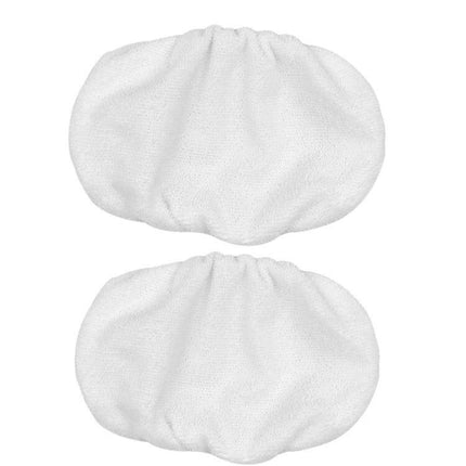 10-Inch Flat Mop Replacement Pads for Swiffer Sweeper Chenille Gray reusable chenille pads for damp or dry mopping, fits 10-inch flat mop heads