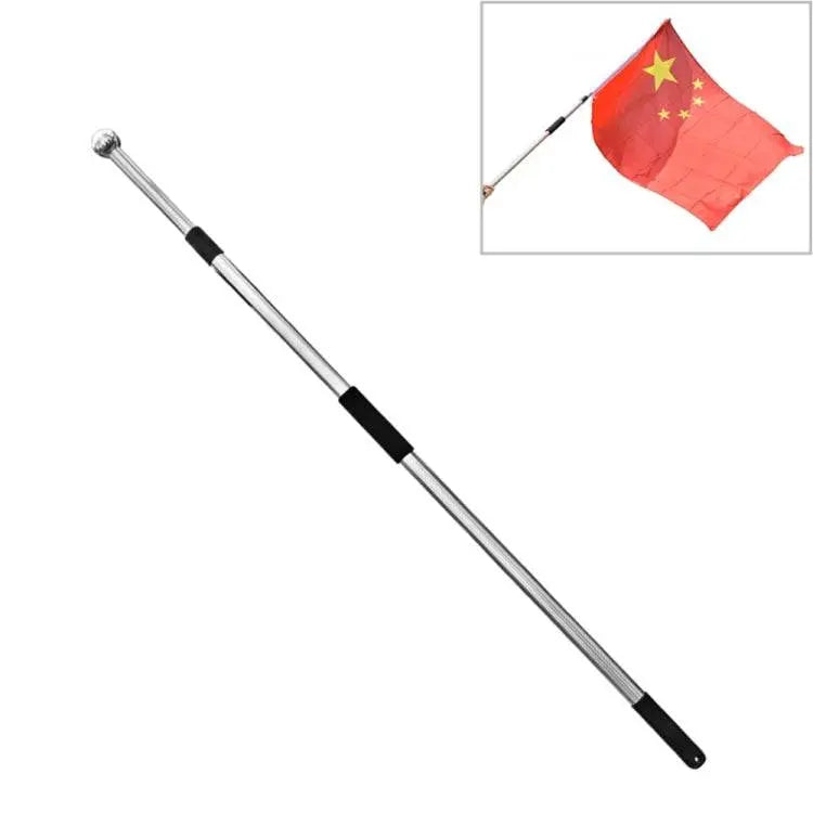 10 Pcs 3M 3 Knots Multi-Function Telescopic Flagpole