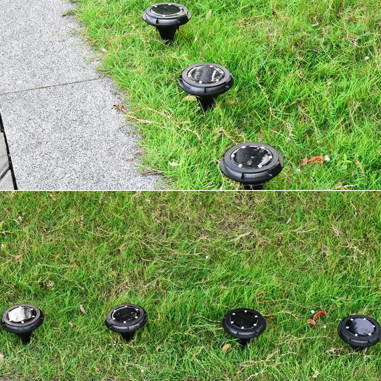 10-Piece Solar-Powered Waterproof LED Buried Garden Lights - Syndmart