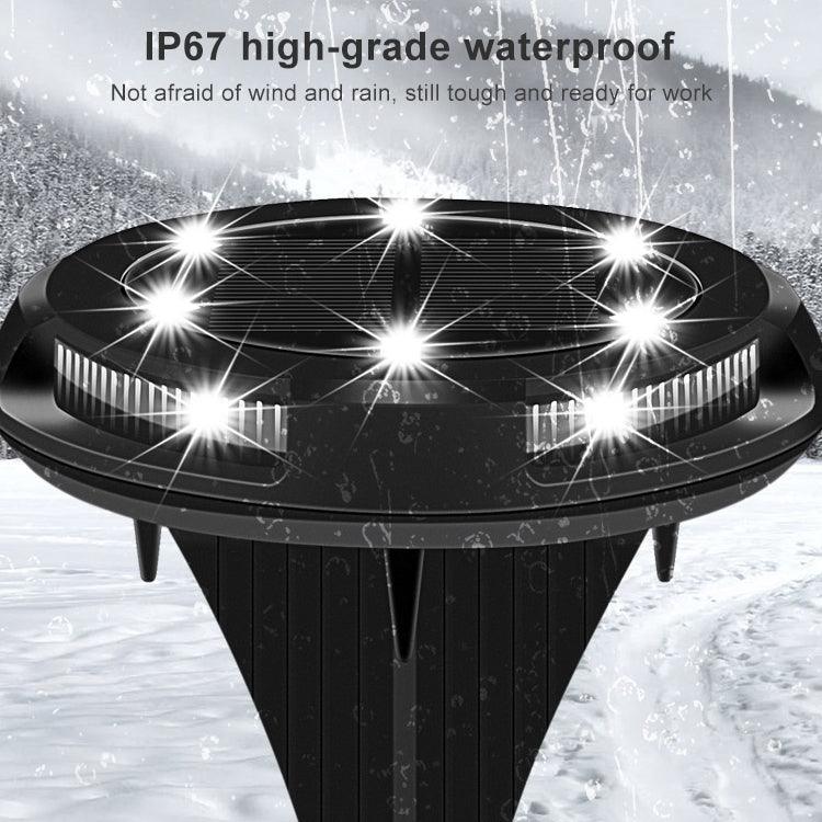 10-Piece Solar-Powered Waterproof LED Buried Garden Lights - Syndmart