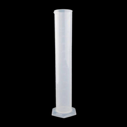 1000mL PP Plastic Spout Measuring Cylinder With Hexagonal Base - clear polypropylene measuring cylinder with spout and stable hexagonal base for labs
