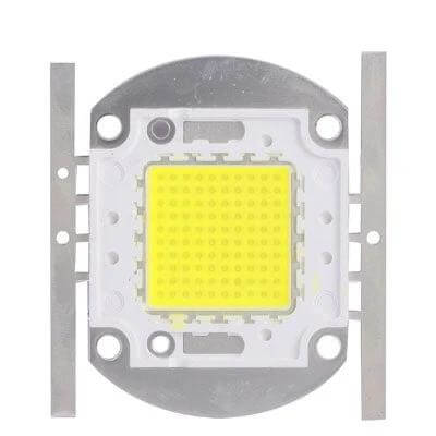 100W High Power LED Lamp for Bright White Home Lighting - white 6000–6500K LED chip module for kitchens, workshops, garages