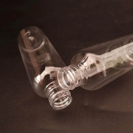 100ml PET Clear Spray Bottle For Disinfectants Daily Household Use - Clear PET 100ml spray bottle for disinfectants, durable reusable misting container