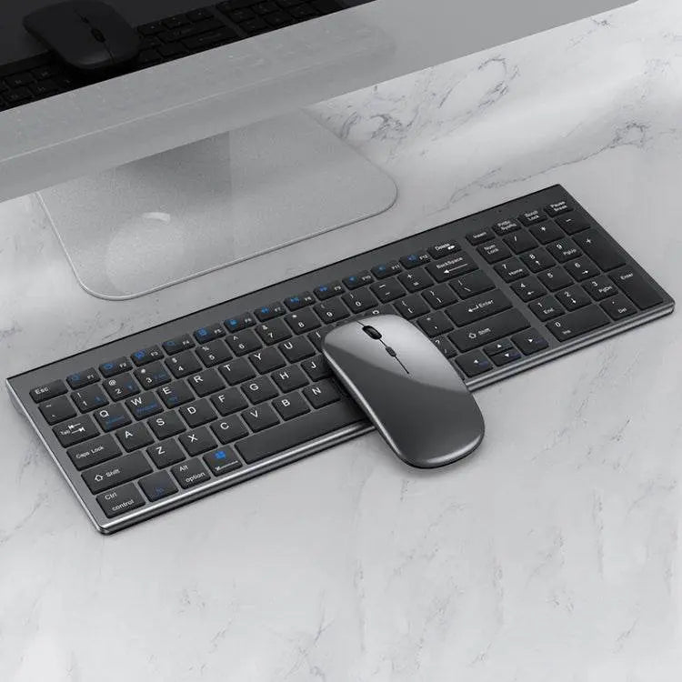 109 Three-Mode Wireless Bluetooth Keyboard Mouse Set for All Devices