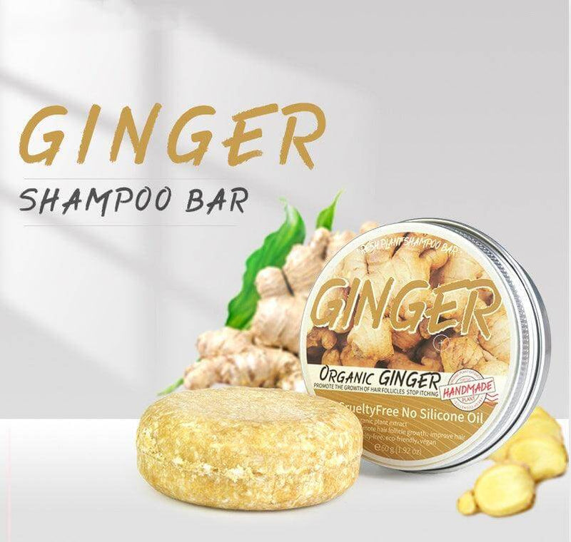 Ginger Anti-Dandruff Shampoo Bar - Refreshing Cleanse