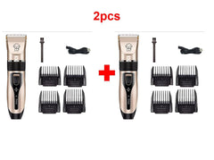 Professional Pet Grooming Clipper for Dogs and Cats - Rechargeable Hair Shaver with Ceramic Blade