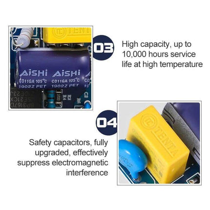 12-18W LED Driver Isolated Power Supply 85-265V AC To DC showing safety capacitors and long-life components