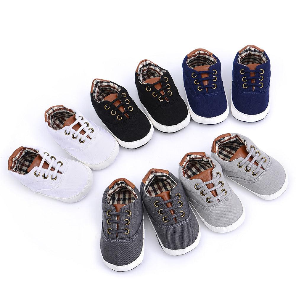 Stylish Solid Color Canvas Shoes for Toddlers