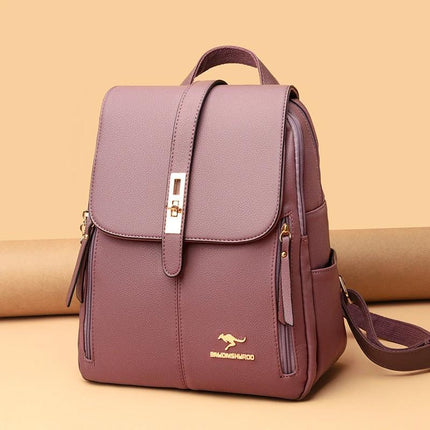 Soft PU Leather Mommy Tote Bag For Everyday Use With 20-35L