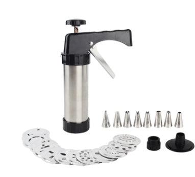 Stainless Steel Cookie Gun with Icing Set