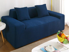 Water-Resistant Fleece Sofa Slipcover in Solid Colors