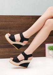 Stylish High Heel Fish Mouth Sandals