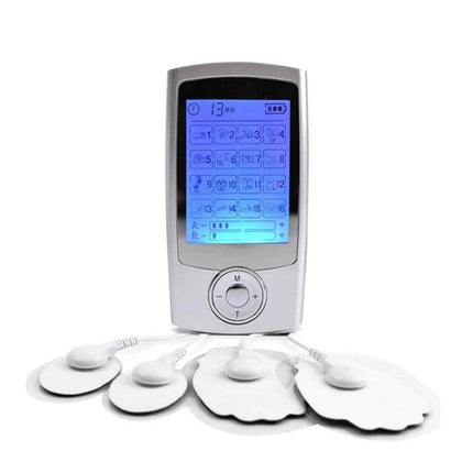 16-Mode Digital Pulse Massager For Muscle Relief And Recovery compact TENS device with conductive pads for home muscle relief and recovery