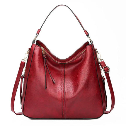 One-Shoulder Bucket Bag With Adjustable Strap For Everyday Use