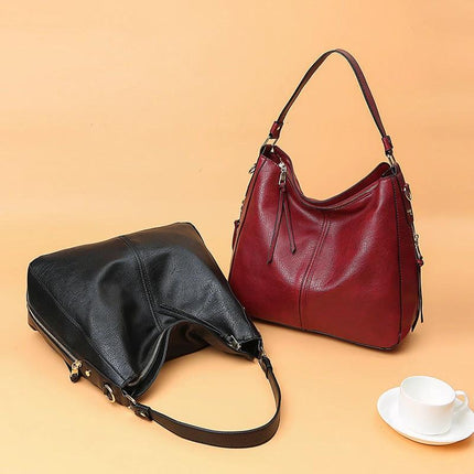 One-Shoulder Bucket Bag With Adjustable Strap For Everyday Use