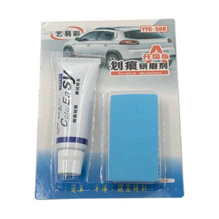 Car Scratch Remover Paste for Minor Auto Paint Repairs - tube and applicator kit for light paint scratch touch-ups