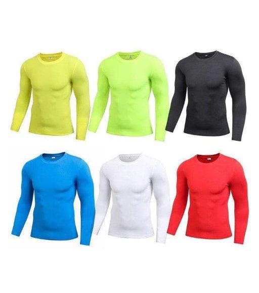 Men's Quick-Dry Performance Long Sleeve Tee - Lightweight, Comfortable, and Breathable