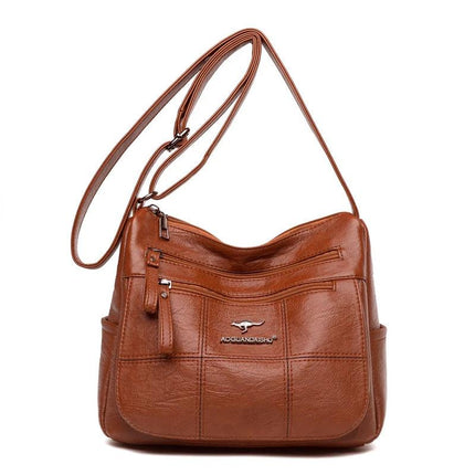 Lightweight PU Crossbody Bag For Everyday Casual Shopping Use