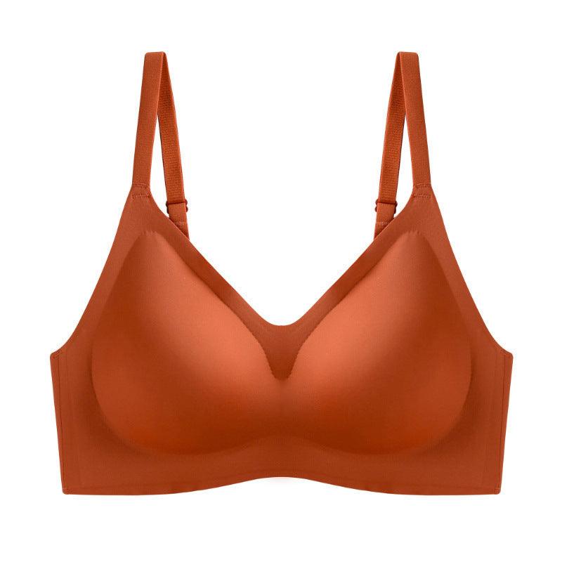 Luxurious push-up bra with no steel ring, offering unmatched comfort and a seamless fit in high-quality nylon for superior style and movement