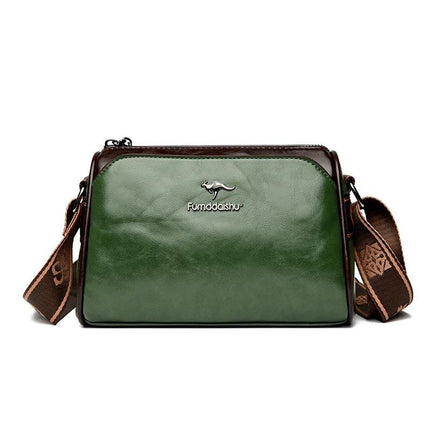 Soft PU Cylindrical Crossbody Bag For Everyday Use