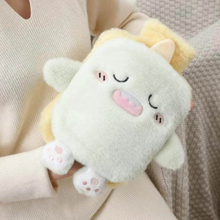 1L Plush Hand Warmer Hot Water Bag for Cozy Comfort plush sherpa hand warmer in soft toy design for hands feet torso