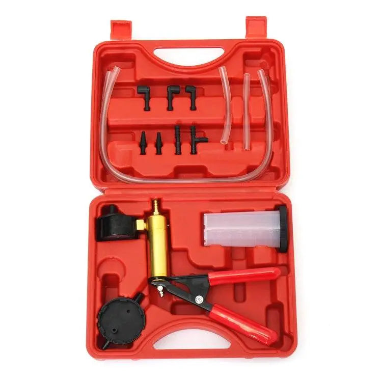 2 In 1 Brake Fluid Bleeder Change Hand Held Vacuum Pump Kit