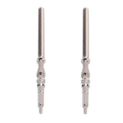 2 Pack Watch Repair Handle Parts for Winding Stem Replacement - high-hardness alloy NH35 NH36 compatible winding stems, corrosion-resistant