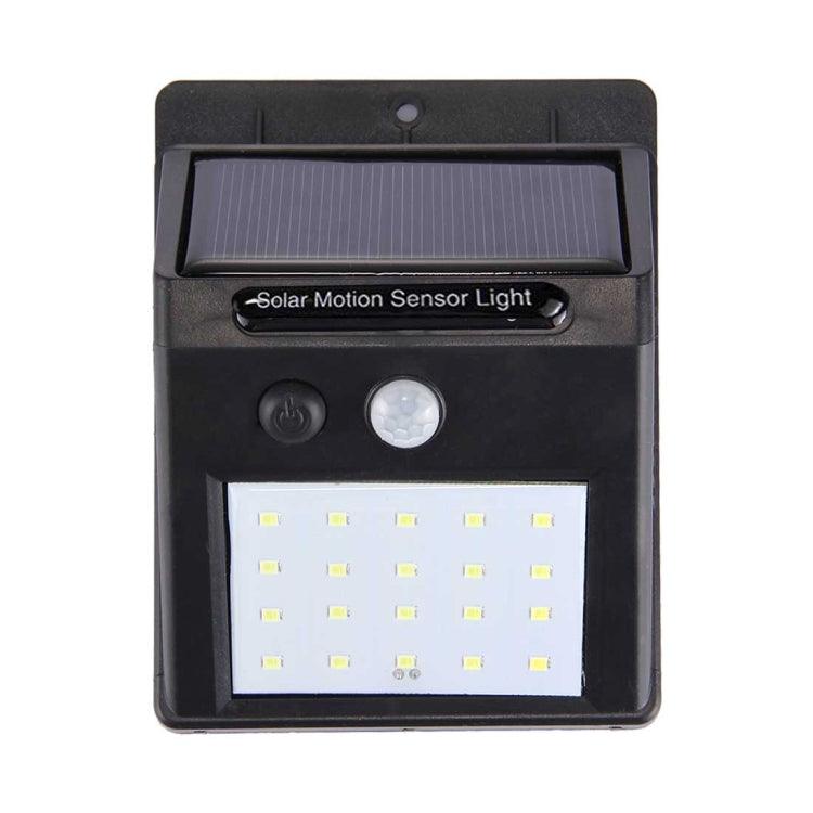 20-Pack Solar-Powered Motion-Activated LED Outdoor Lights - Syndmart