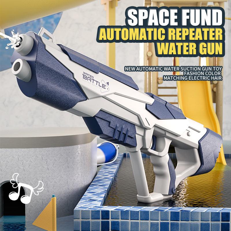 Rechargeable High-Powered Water Blaster - Ultimate Family Fun for Beach and Pool Days