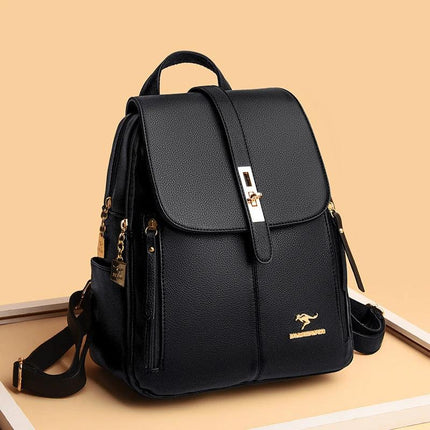 Soft PU Leather Mommy Tote Bag For Everyday Use With 20-35L