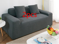 Water-Resistant Fleece Sofa Slipcover in Solid Colors