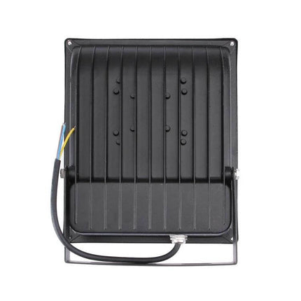 2700LM LED Lamp Warm White 30W AC 85V to 265V Home Office black slim floodlight fixture with bracket and exposed power cable