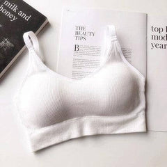 Nylon Thread Tube Top Sports Bra for Girls