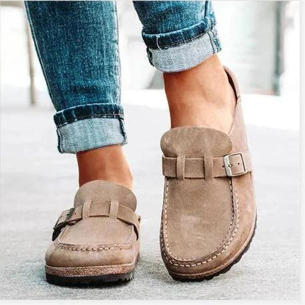 Casual Breathable Slip-On Shoes With Hollow Detail Low-Top