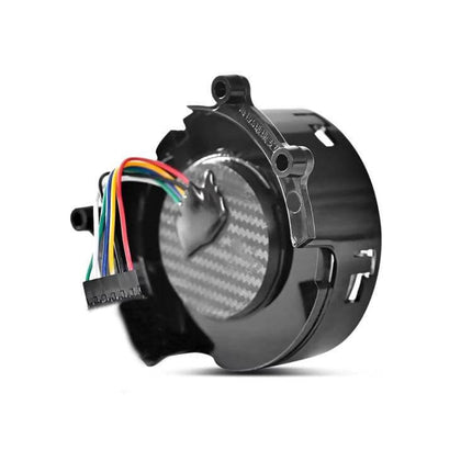 3-Inch LED Demon Eye Light for Cars and Motorcycles compact aluminum housing with wiring harness for grill or accent lighting