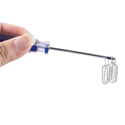 3-Piece Xbox Screwdriver Set For Console Repairs Handy Tools – close-up of T9 screwdriver reaching into tight space, 13.4 cm overall length, 7.5 cm shaft