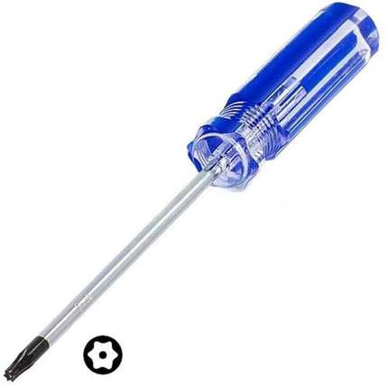 3-Piece Xbox Screwdriver Set For Console Repairs Handy Tools - single Torx T9 blue-handled screwdriver for Xbox and Xbox 360 maintenance