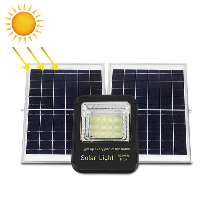 300W 734 LEDs Home Sensor Garden Light Outdoor Solar Flood Light 