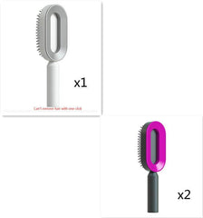 Ultimate Self-Cleaning Scalp Massager Brush for All Hair Types with Anti-Static Technology