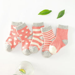 Jacquard Cotton Socks for Kids