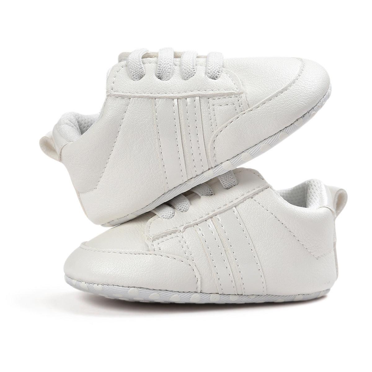 Infant Soft Leather Moccasins - Non-slip First Walker Sneakers for Newborns 5