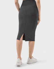 Millennia Slit Wrap Active Skirt