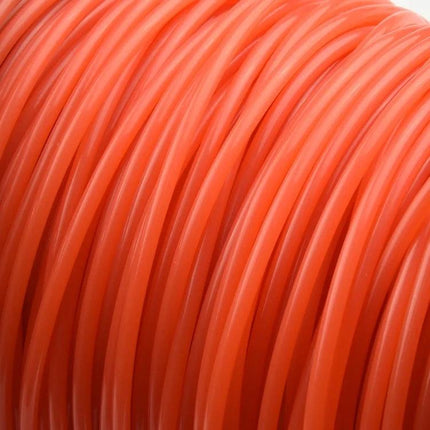 3LB Line Shaft Grass Rope Nylon Cutting Rope 3.0mm Round bright orange nylon round trimmer line coil for lightweight gas shaft trimmers