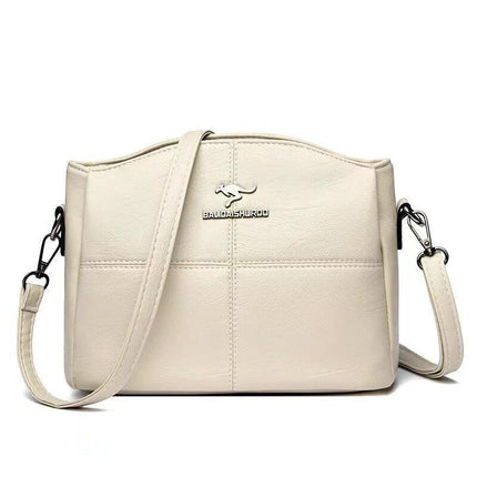 Korean Style Womens Sheepskin Crossbody Bag Large Capacity